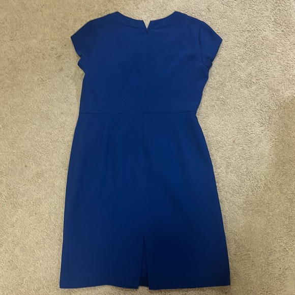 Lafayette 148 blue sheath dress size 6 petites - Picture 4 of 6